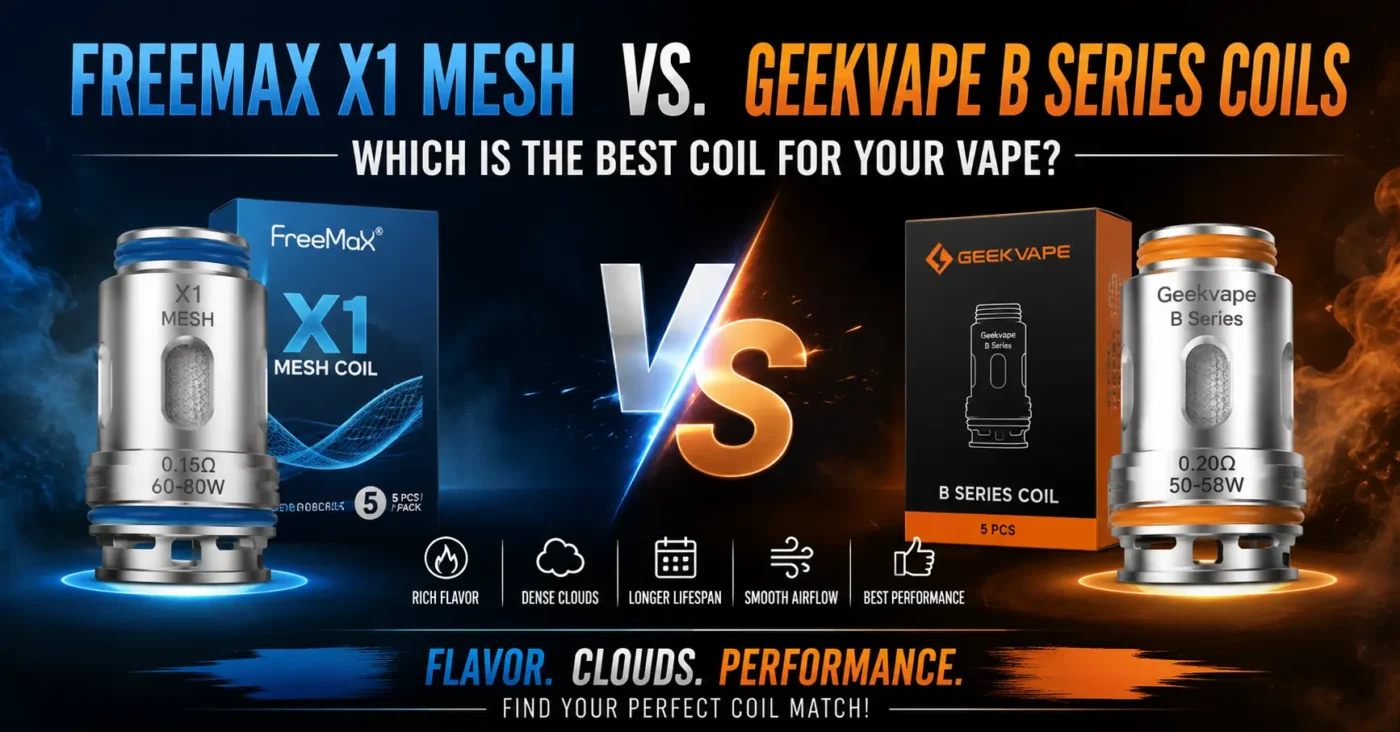 Freemax X1 Mesh Replacement vs Geekvape Coils